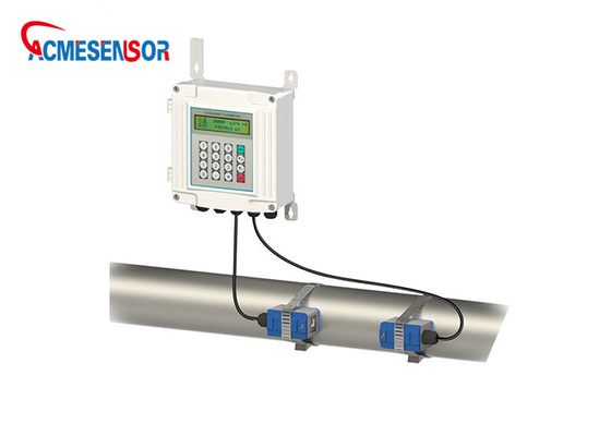 De muur zette Digitale Ultrasone van het het Relaisalarm van de Stroommeter DN80-DN200 4-20mA Ultrasone de Dieptesensor op